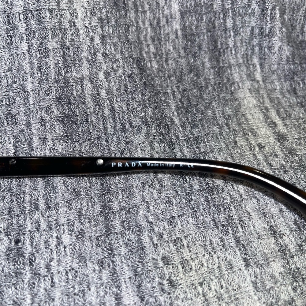 $120 Prada Rectangular Sunglasses With Case - image 6